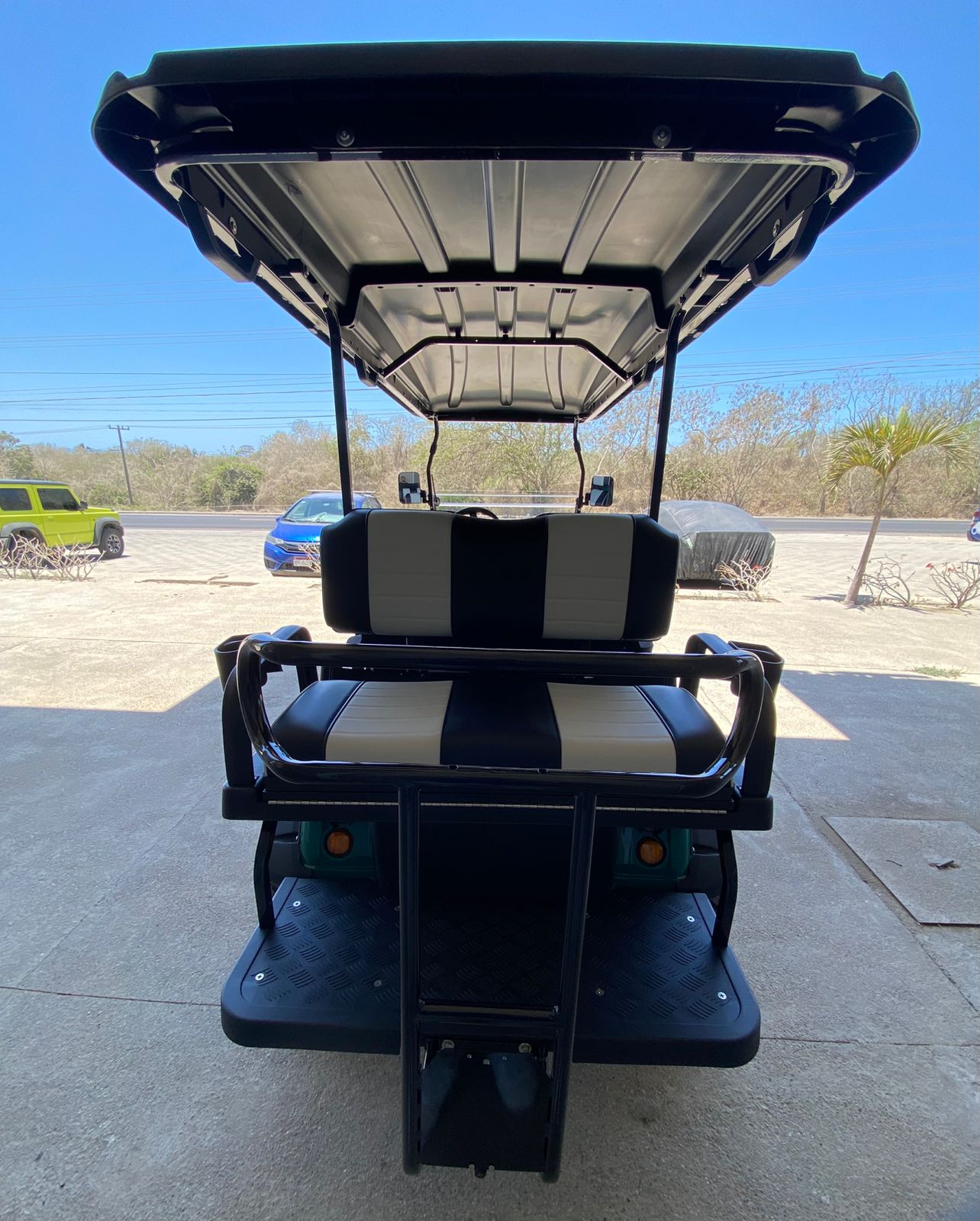 Forester 6 Plus - Pantone 3305c with Black and Light Grey Seats - Hardy Carts & Equipment