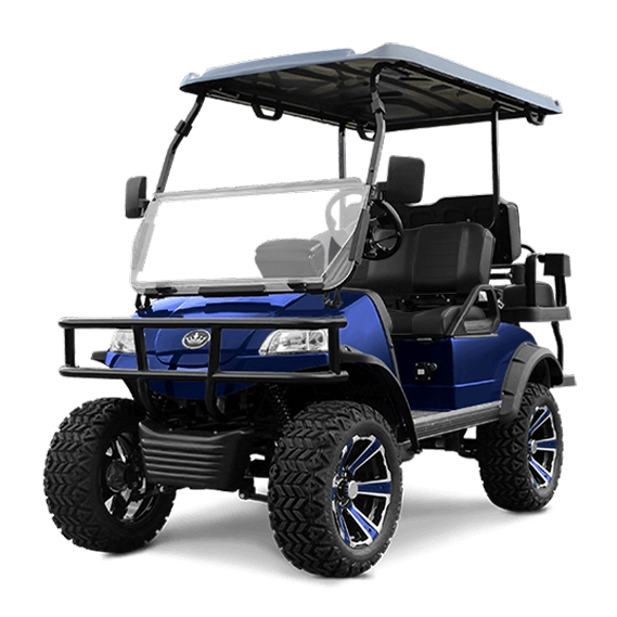 Forester 4 - Portimao Blue with Black- Hardy Carts & Equipment