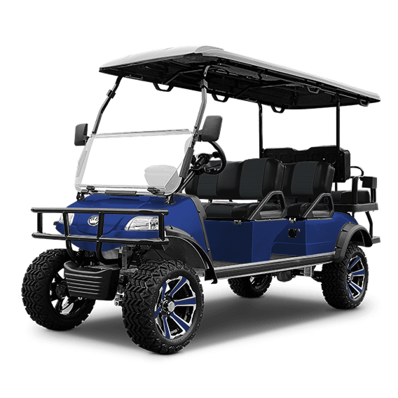 Forester 6  Portimao Blue with Black- Hardy Carts & Equipment