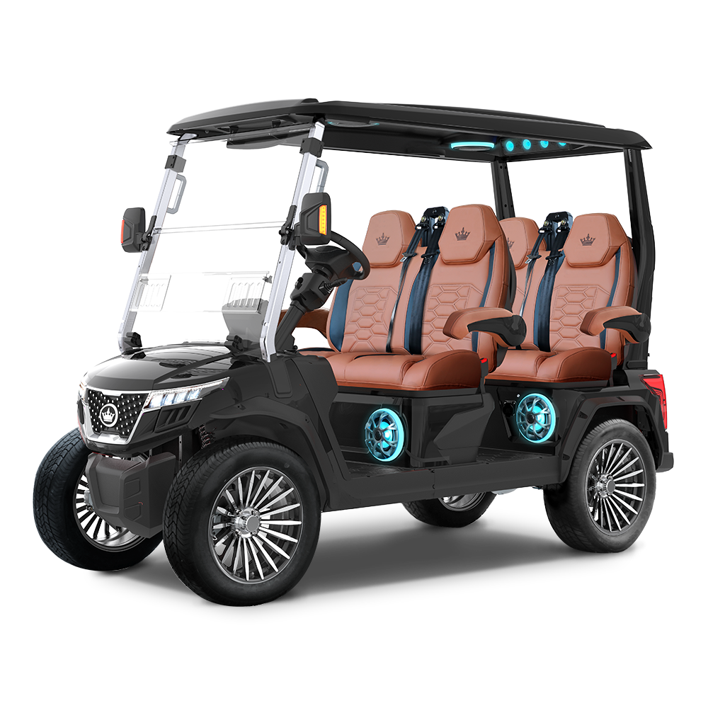 D-MAX GT4 -Black Sapphire- with Midnight Cocoa Seats - Hardy Carts & Equipment