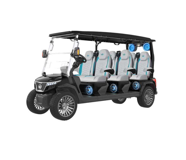 DMAX GT6 Black Sapphire with Dream White- Hardy Carts & Equipment