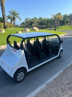 GEM E6 Polaris -White with Black Seats- Hardy Carts & Equipment