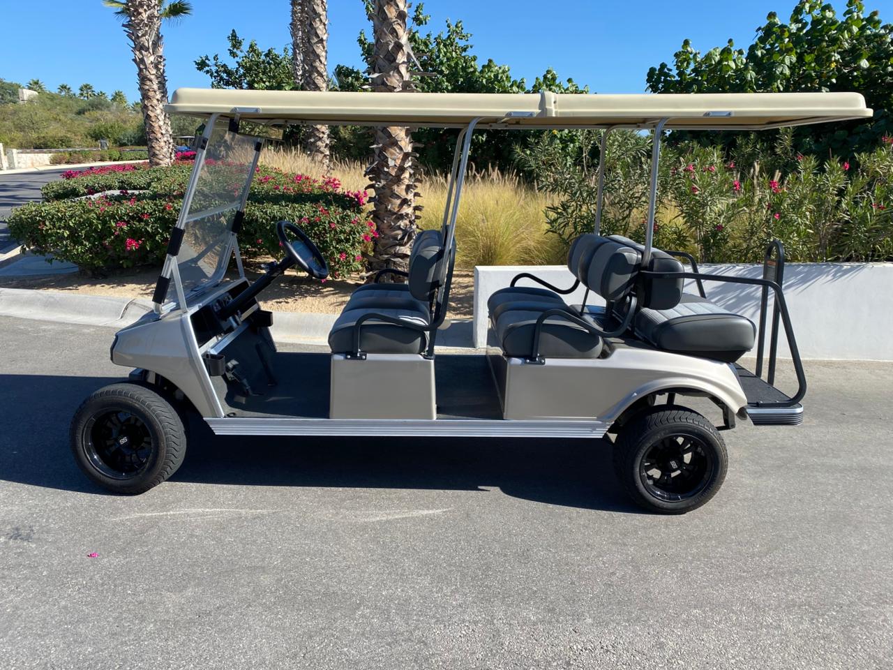 Club Car 2018 – Villager 6 passenger with Grey Seats -Hardy Carts & Equipment