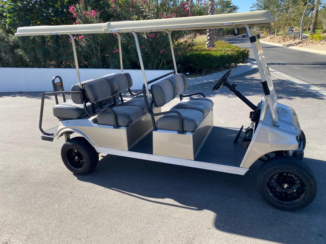 Club Car 2018 – Villager 6 passenger with Grey Seats - Hardy Carts & Equipment