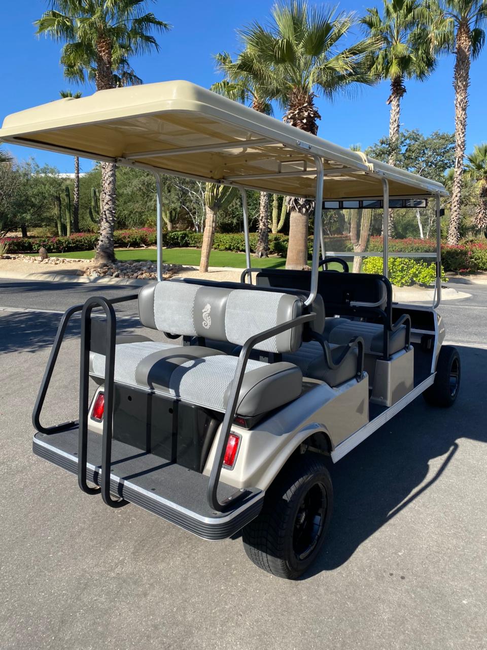 Club Car 2018 – Villager 6 passenger with Grey Seats - Hardy Carts & Equipment