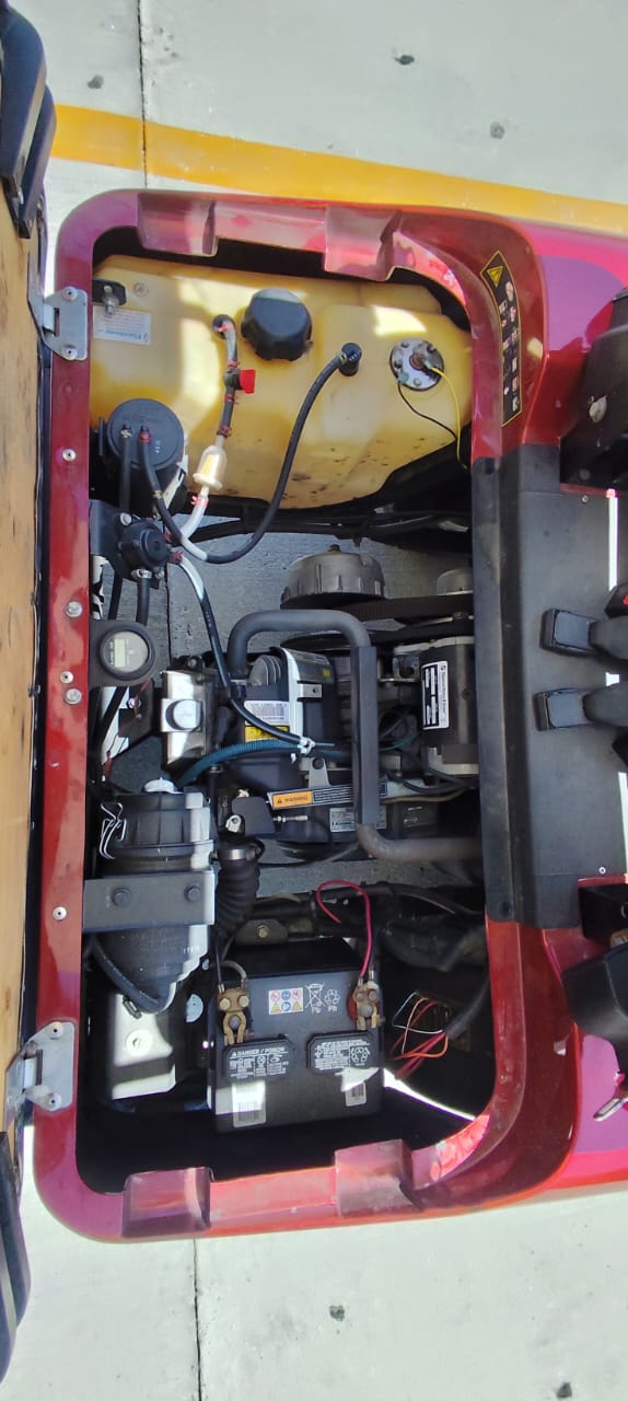 EZGo Express L6 Red - Hardy Carts & Equipment