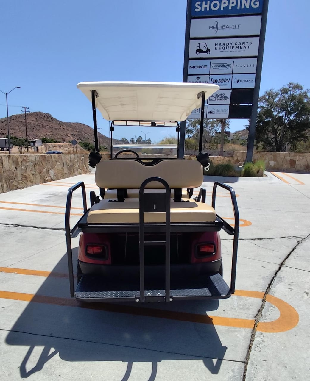 Ezgo Express L6 Rear Seating - Hardy Carts & Equipment