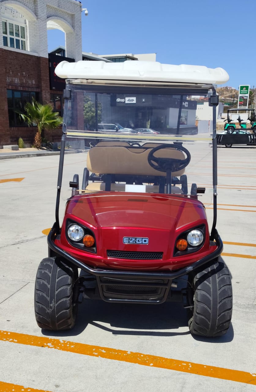 Ezgo Express L6 Front View - Hardy Carts & Equipment