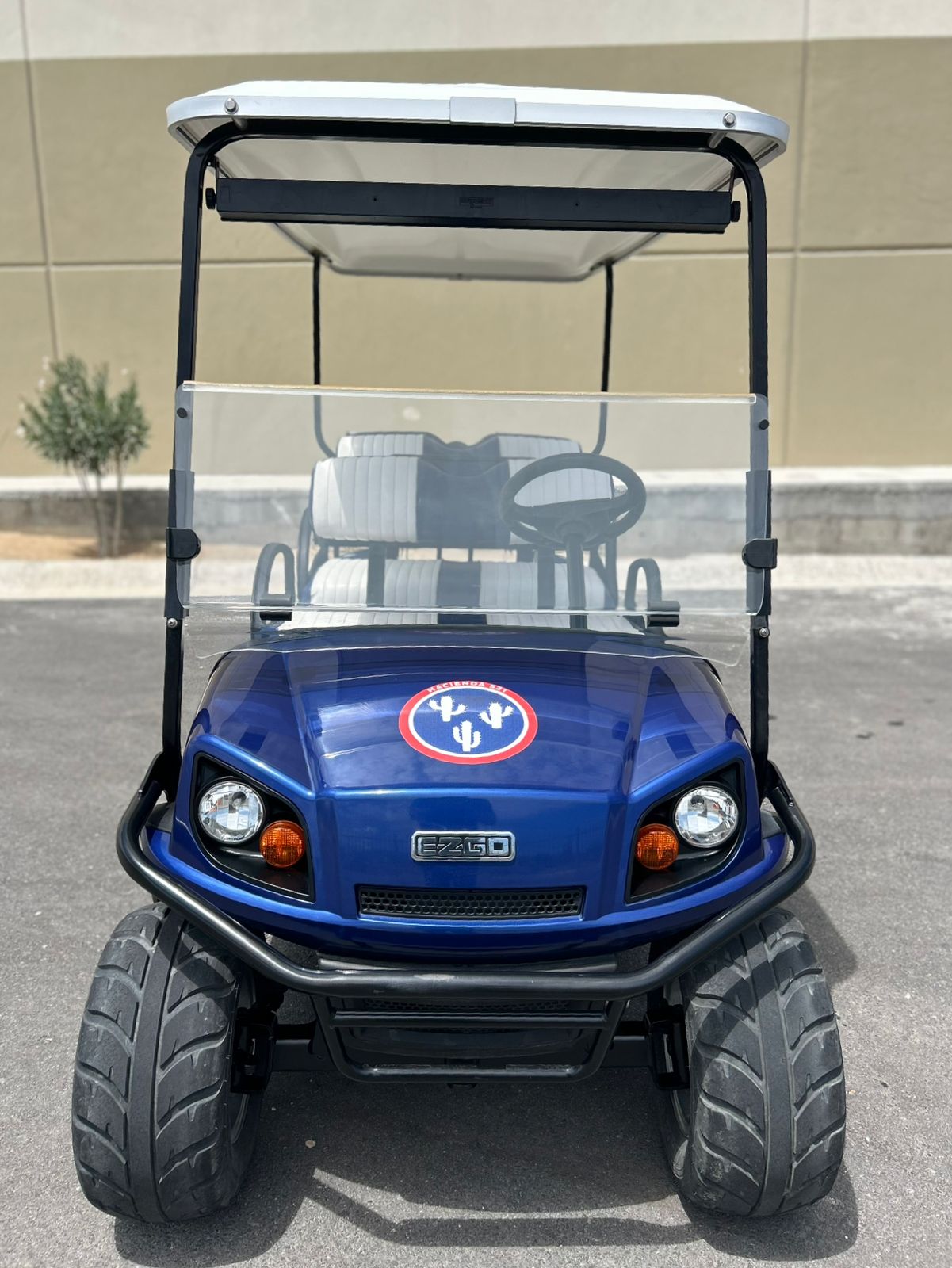Ezgo S6 Front View - Hardy Carts & Equipment
