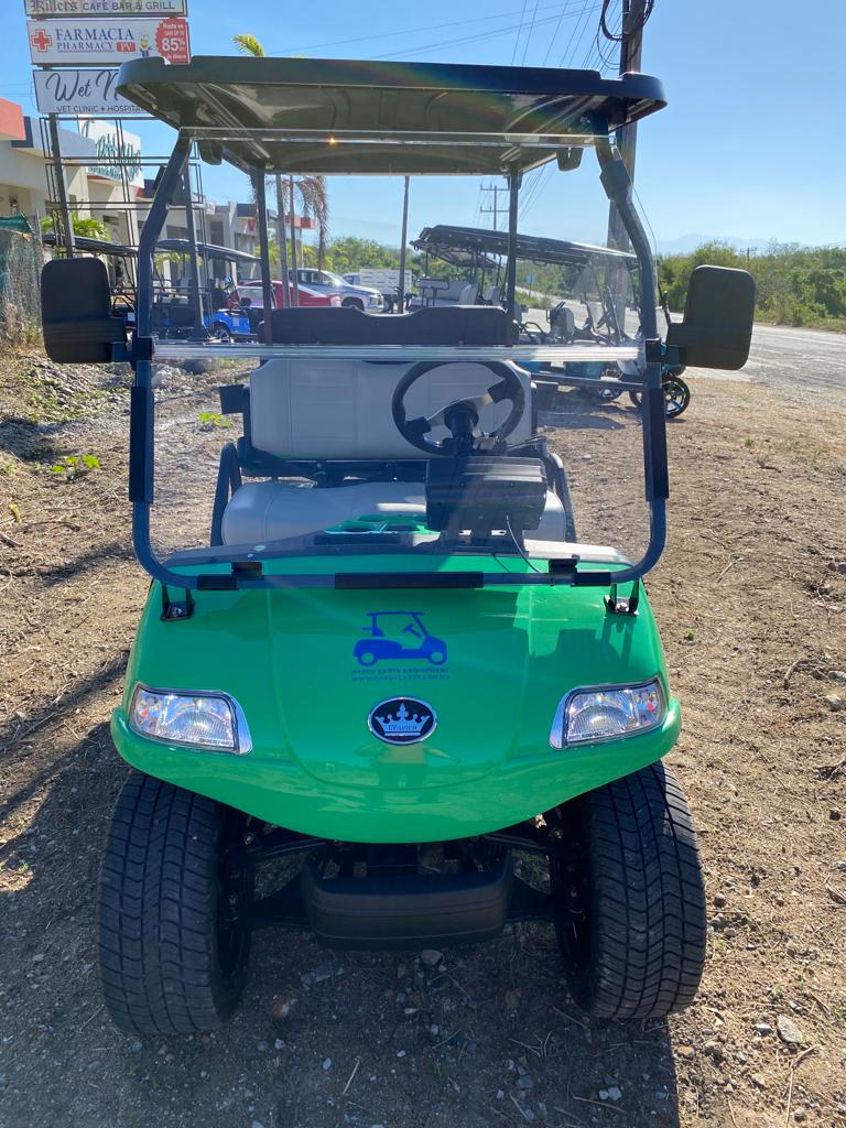 Evolution Classic 4 Plus-Green- Light Grey Seats- Hardy Carts & Equipment