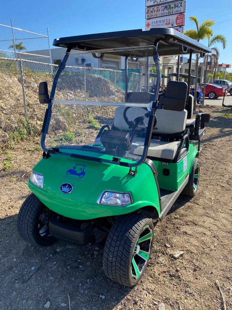 Evolution Classic 4 Plus-Green- Light Grey Seats- Hardy Carts & Equipment