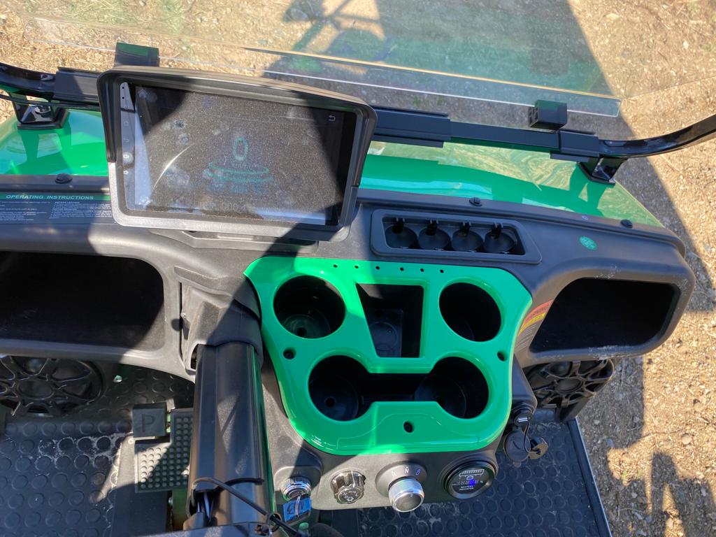 Evolution Classic 4 Plus-Green- Light Grey Seats- Hardy Carts & Equipment