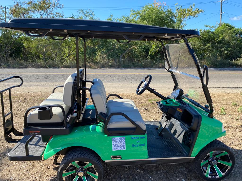 Evolution Classic 4 Plus-Green- Light Grey Seats- Hardy Carts & Equipment