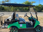 Evolution Classic 4 Plus-Green- Light Grey Seats- Hardy Carts & Equipment