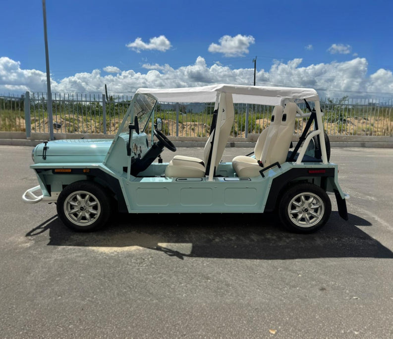 Wave Blue MOKE - Hardy Carts & Equipment