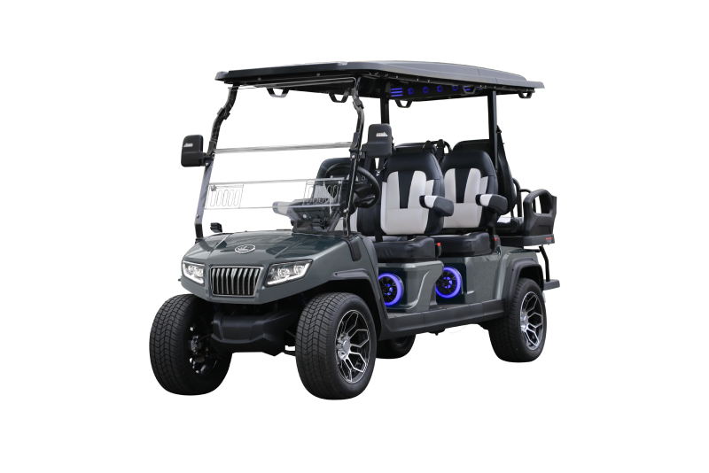 D5 Ranger 4+2 Plus - Silver - Black Seats - Hardy carts & Equipment