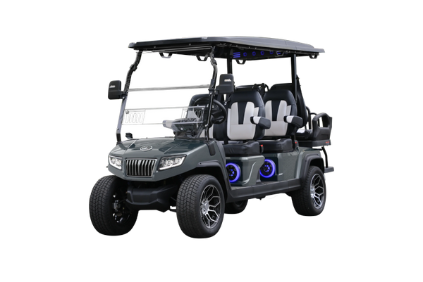 D5 Ranger 4+2 Plus - Silver - Black Seats - Hardy carts & Equipment