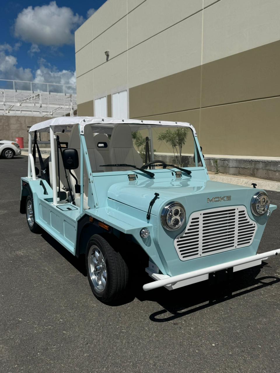 Wave Blue MOKE - Hardy Carts & Equipment