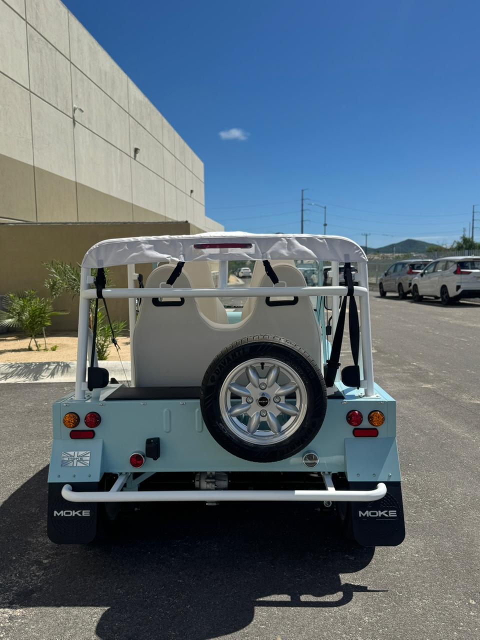 Wave Blue MOKE - Hardy Carts & Equipment