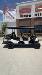Atlas 6 passenger Lifted – Pearl White (Charcoal, Glossy Black) – IN STOCK