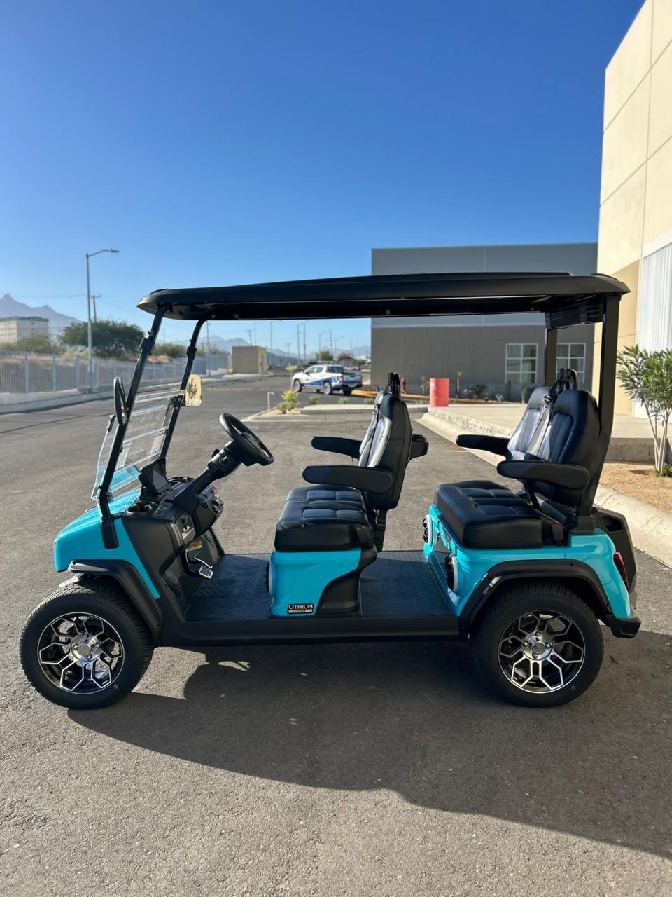 Evolution - D5 Ranger 4 Plus - 2026 - Sky Blue- Black - Blue Seats - DEMO CART