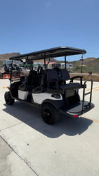 Atlas 6 passenger Lifted – Pearl White (Charcoal, Glossy Black) – IN STOCK