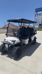 Atlas 6 passenger Lifted – Pearl White (Charcoal, Glossy Black) – IN STOCK