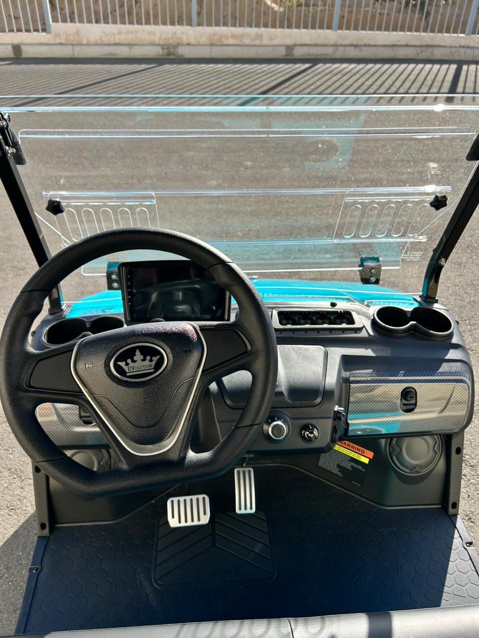 Evolution - D5 Ranger 4 Plus - 2026 - Sky Blue- Black - Blue Seats - DEMO CART