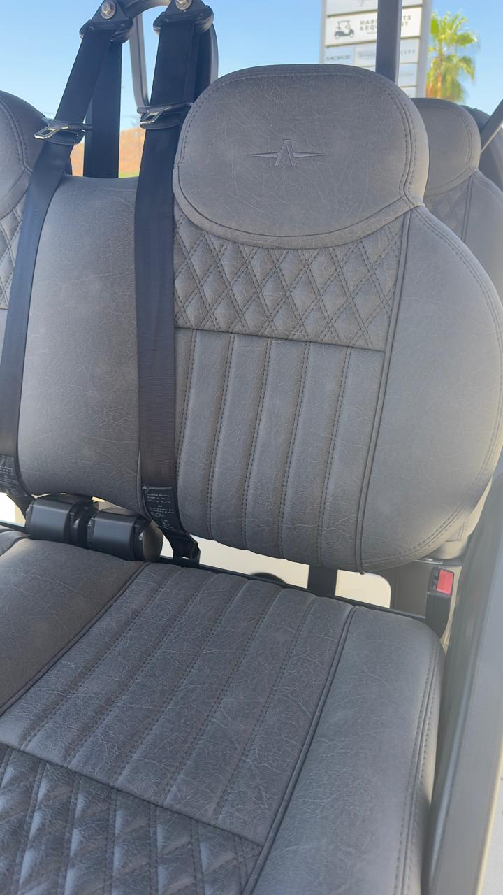 Atlas 6 passenger Lifted – Pearl White (Charcoal, Glossy Black) – IN STOCK