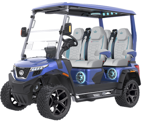 DMAX XT4 Portimao Blue with Dream White- Hardy Carts & Equipment