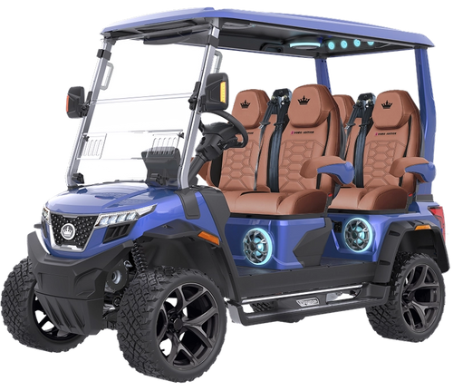 DMAX XT4 Portimao Blue with Midnight Cocoa- Hardy Carts & Equipment