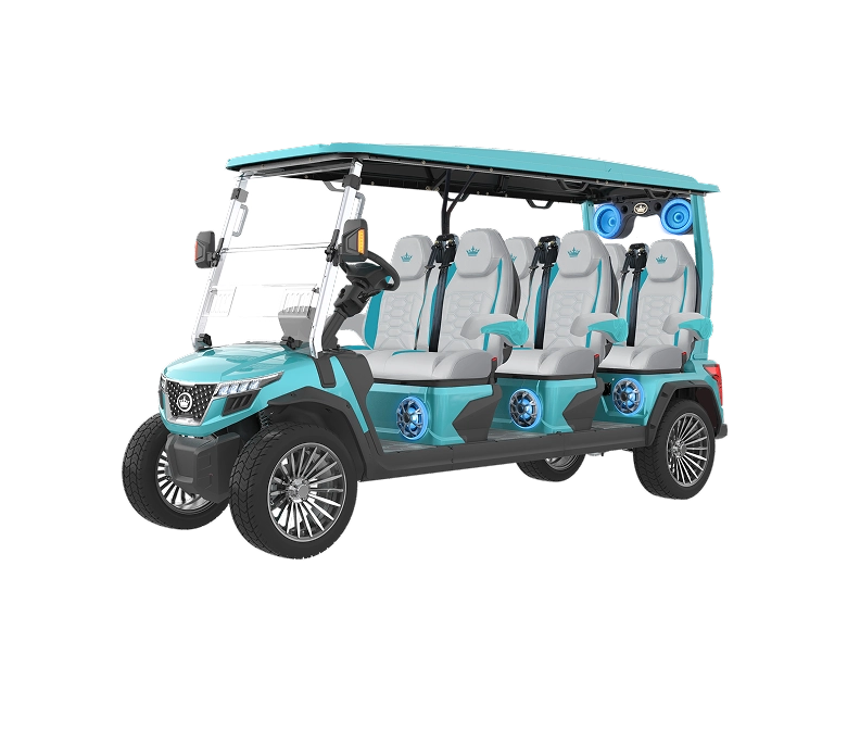 DMAX GT6 Sky Blue with Dream White - Hardy Carts & Equipment