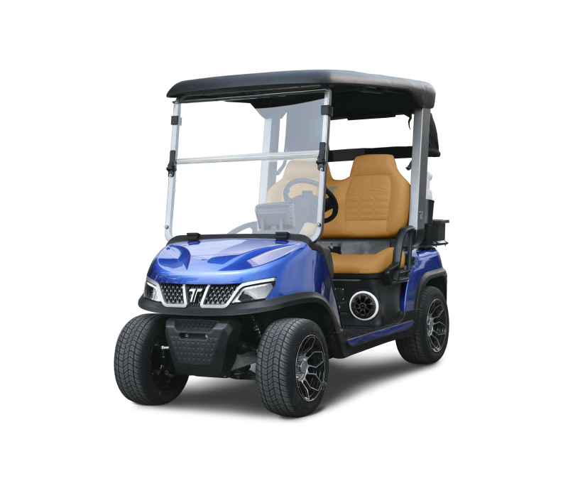 TARA Spirit 2 Plus – Blue (Beige), with GPS + tracker - Hardy Carts & Equipment