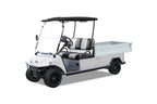 Turfman 1000 – White - Black and Light Grey Seats - Arriving Soon (79-PM) - Hardy Carts & Equipmenr
