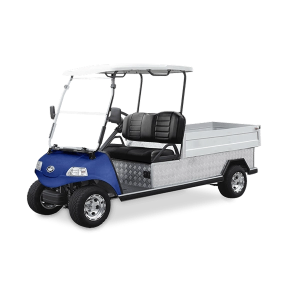 Turfman 1000 Portimao Blue with Black - Hardy Carts & Equipment