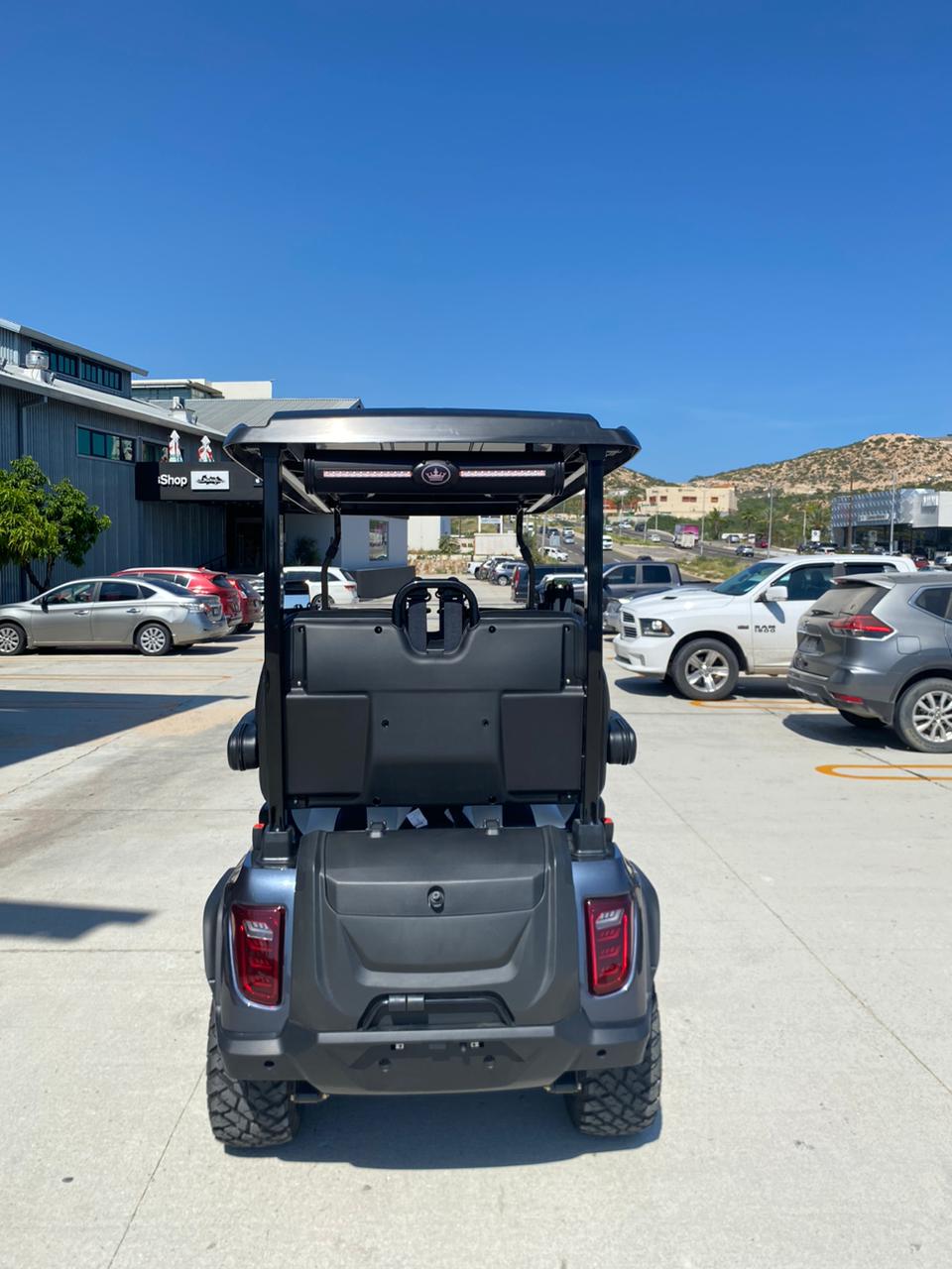 D5 Maverick 4 Plus - Arctic Grey with Black and White Seats - Hardy Carts & Equipment