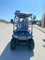 D5 Maverick 4 Plus - Arctic Grey with Black and White Seats - Hardy Carts & Equipment