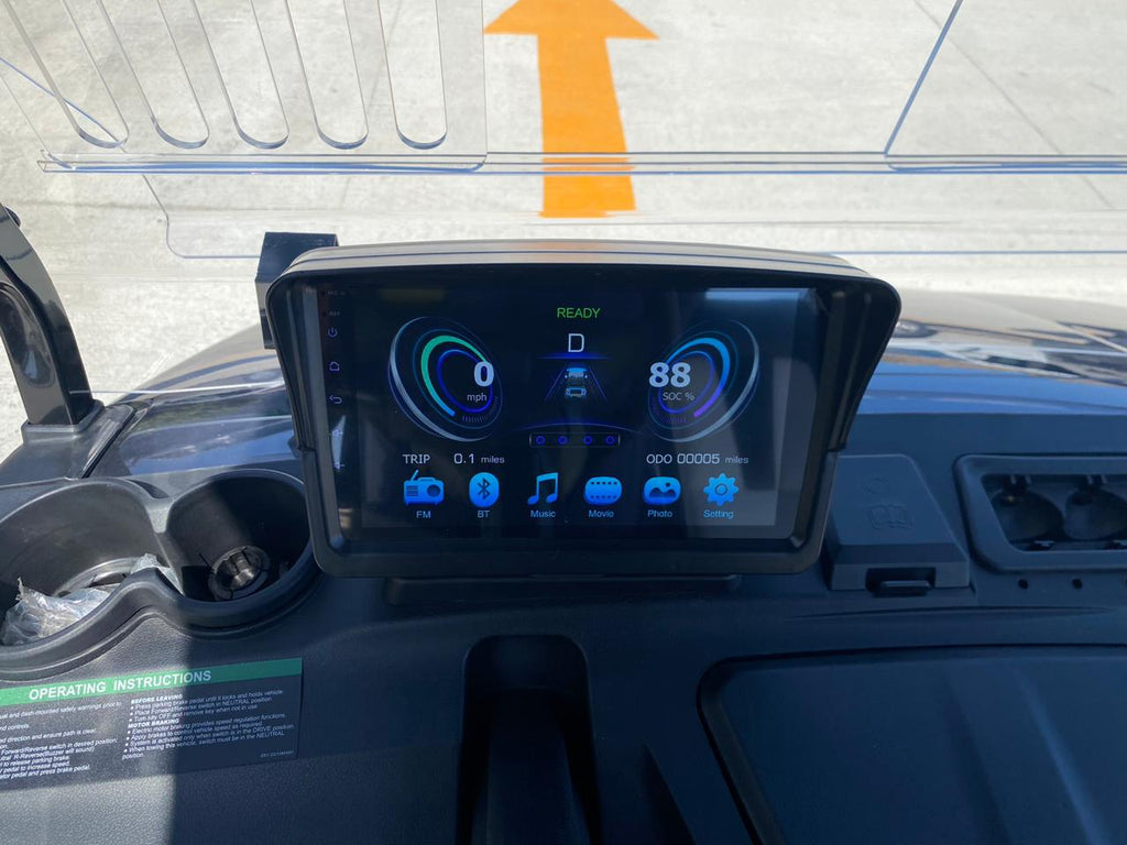 D5 Maverick 4 Plus - Arctic Grey with Black and White Seats - Hardy Carts & Equipment