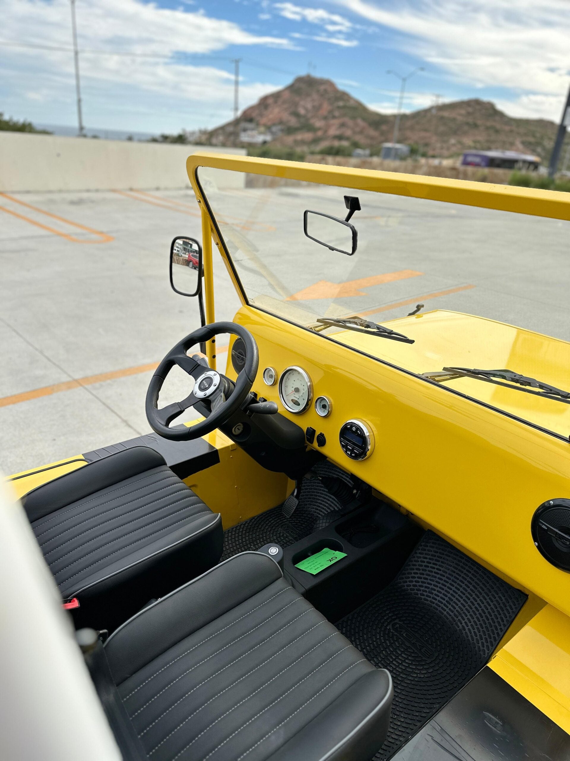 MOKE Sunlight Yellow - Hardy Carts & Equipment