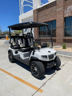 D5 Ranger 4 Plus - Mineral White (Black and White Seats)- Hardy Carts & Equipment