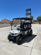 D5 Ranger 4 Plus - Mineral White (Black and White Seats)- Hardy Carts & Equipment