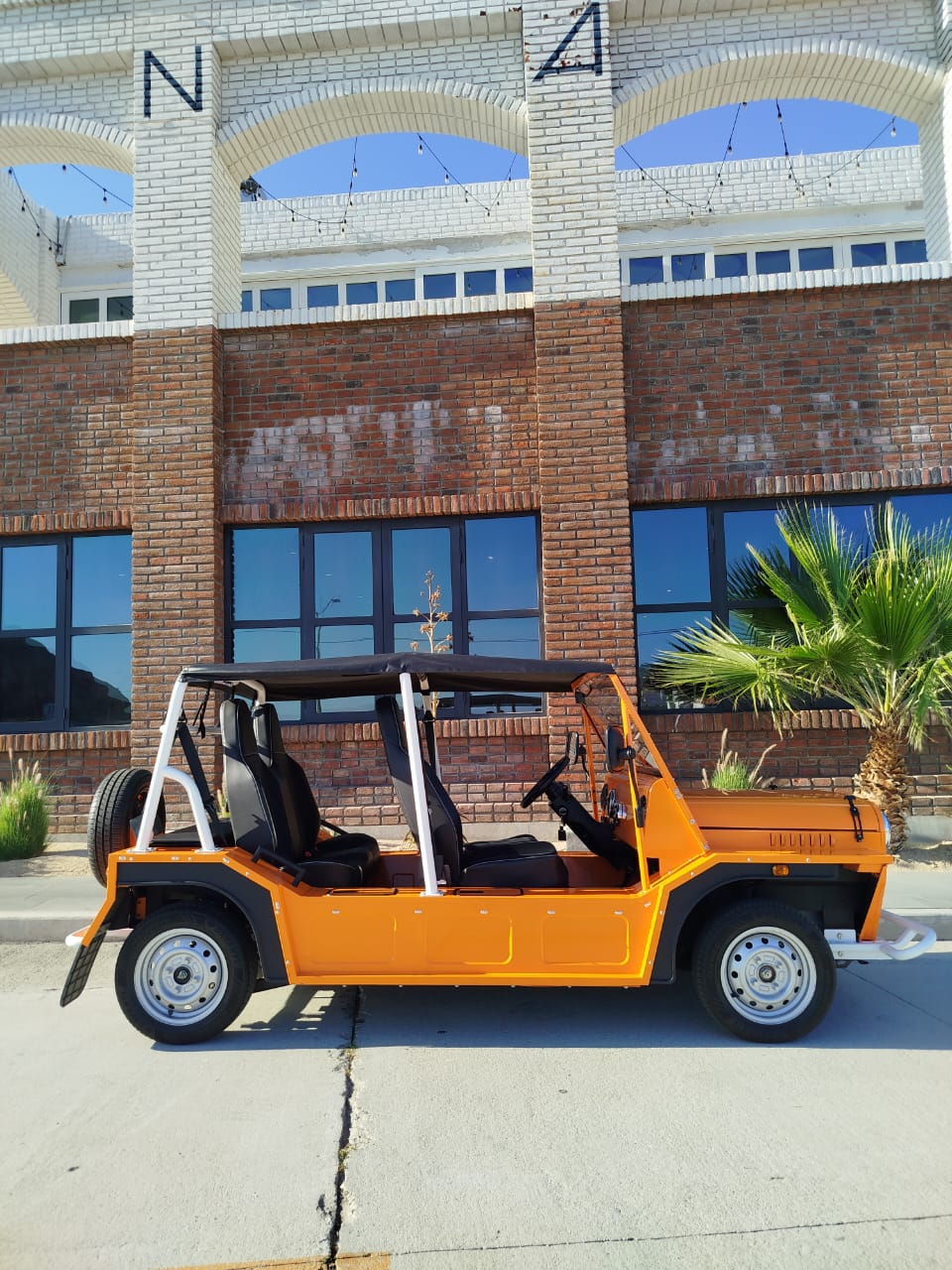 MOKE - Sunset Orange - Hardy Carts & Equipment