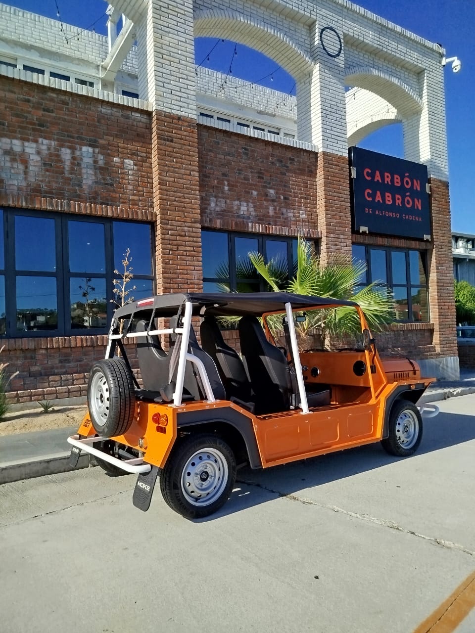 MOKE - Sunset Orange - Hardy Carts & Equipment