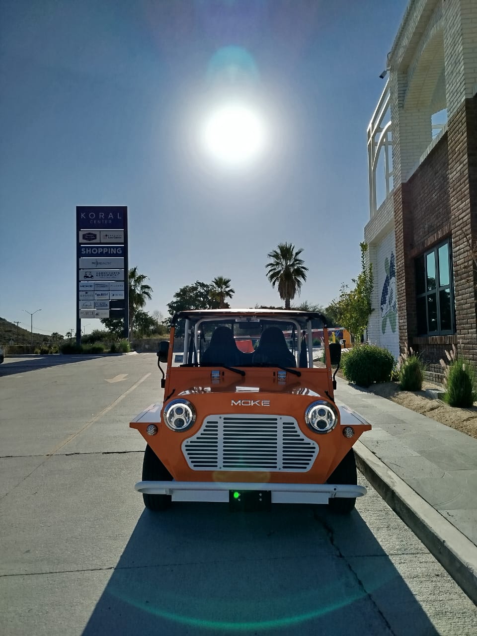 MOKE - Sunset Orange - Hardy Carts & Equipment