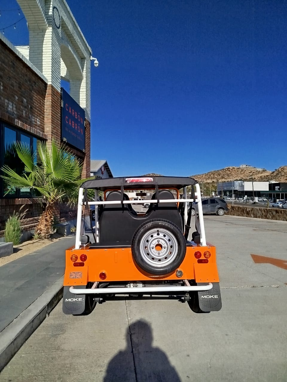 MOKE - Sunset Orange - Hardy Carts & Equipment