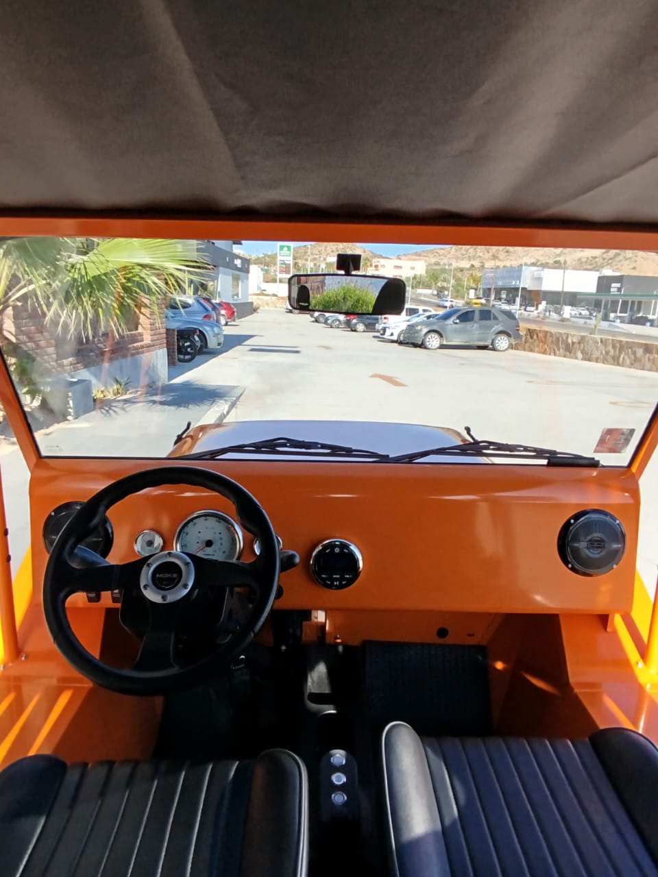 MOKE - Sunset Orange - Hardy Carts & Equipment