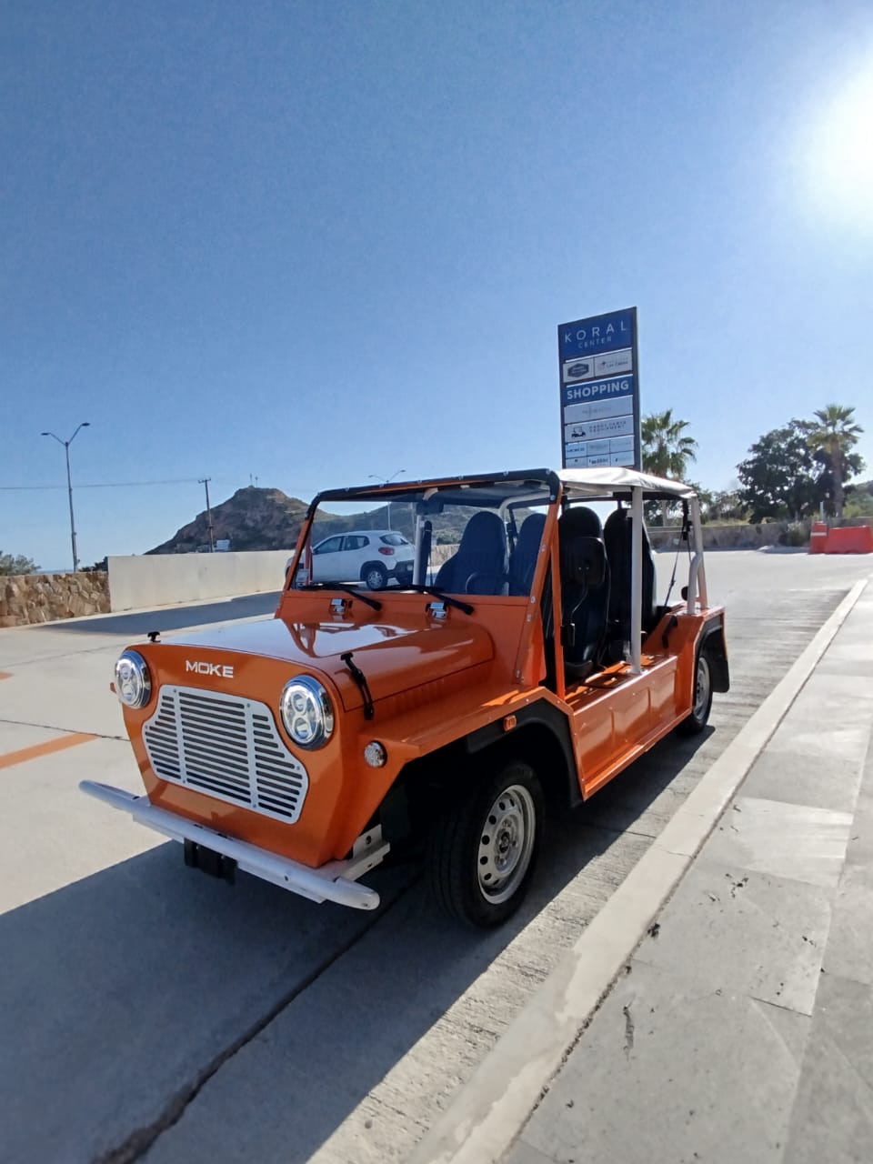 MOKE - Sunset Orange - Hardy Carts & Equipment