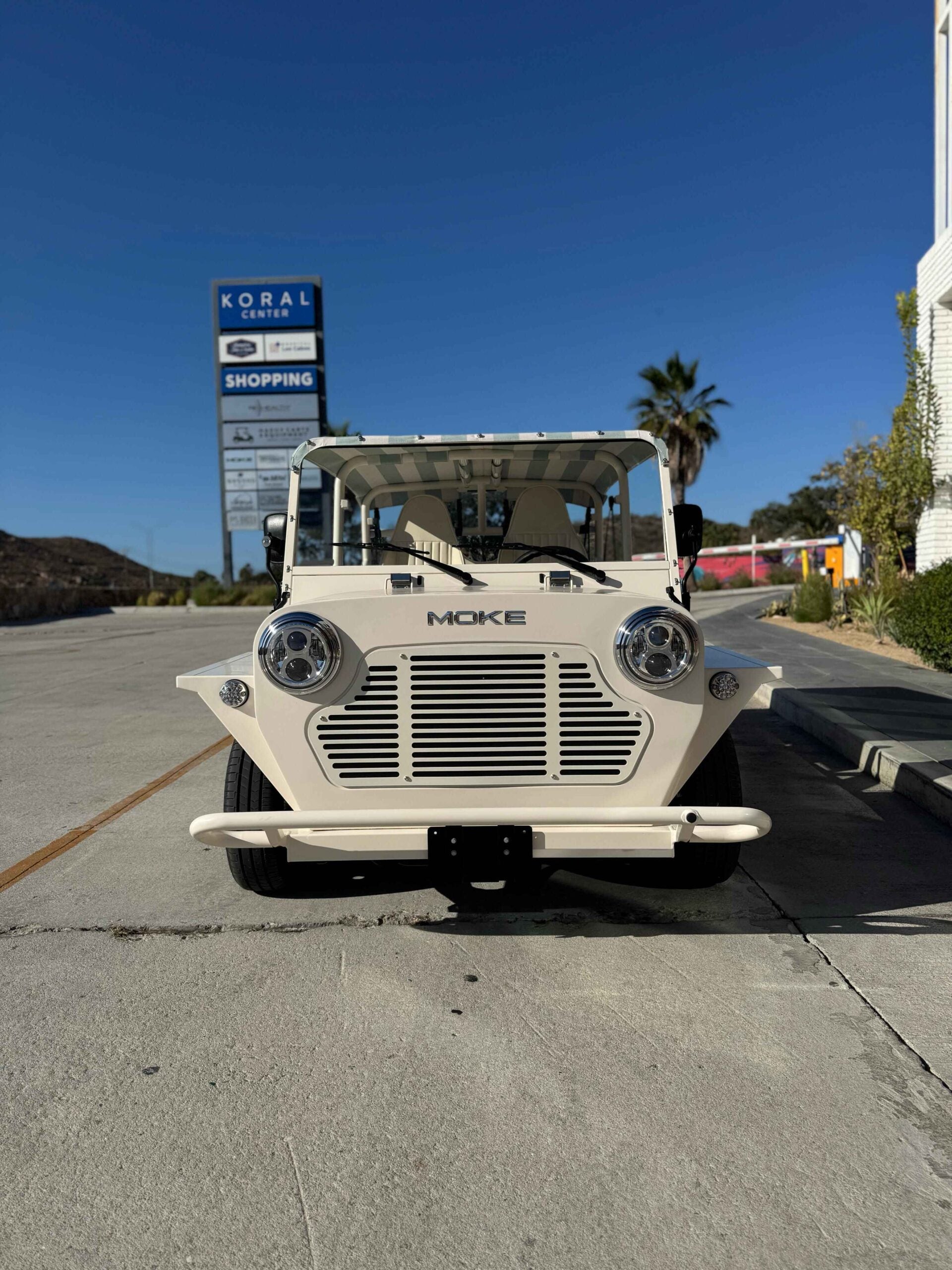 MOKE Shell White - Hardy Carts & Equipment