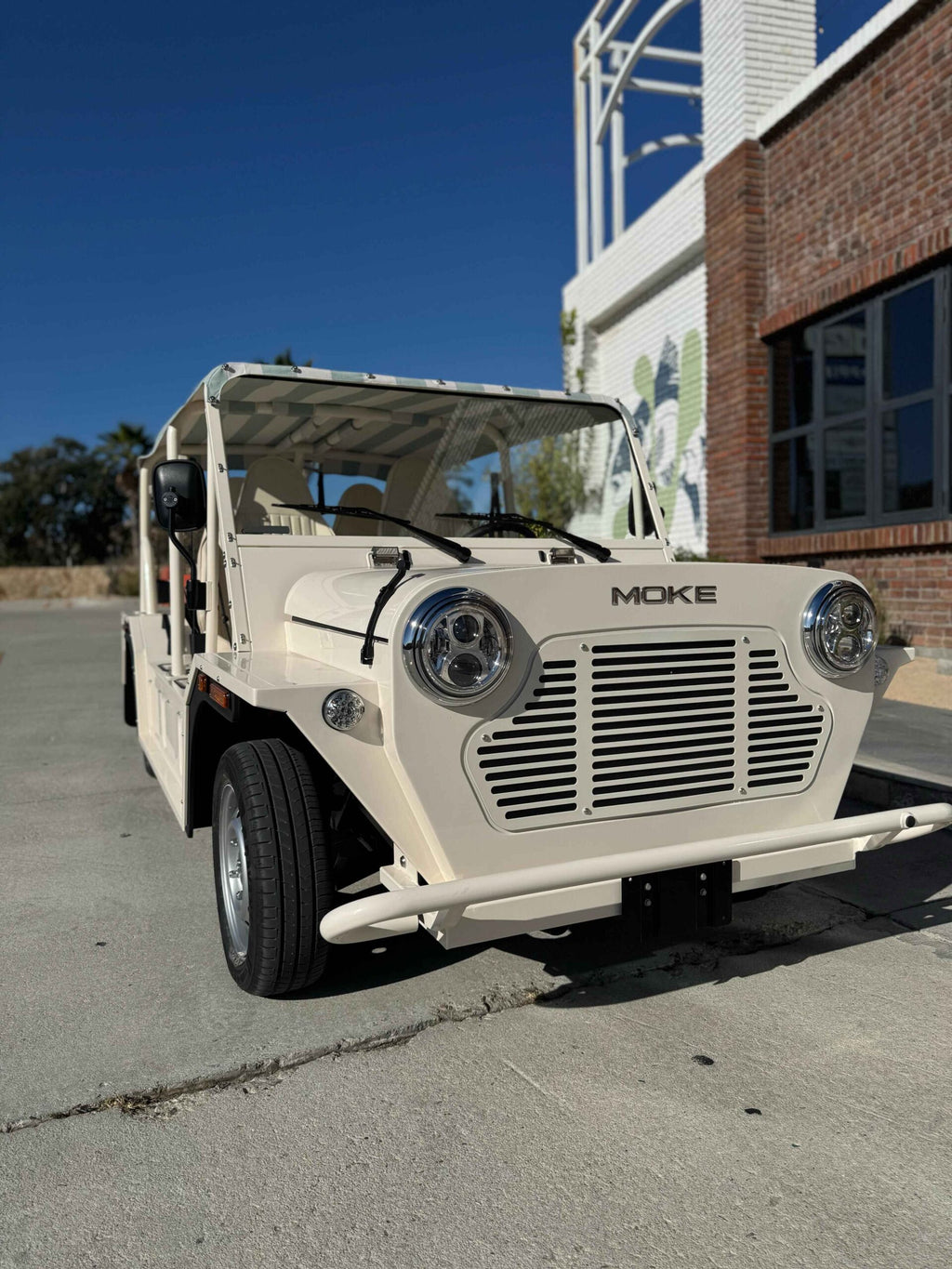 MOKE Shell White - Hardy Carts & Equipment