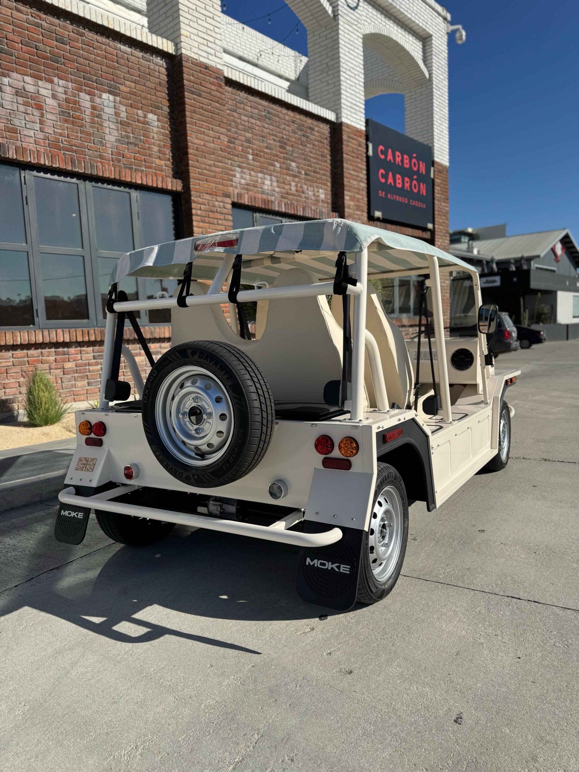 MOKE Shell White - Hardy Carts & Equipment